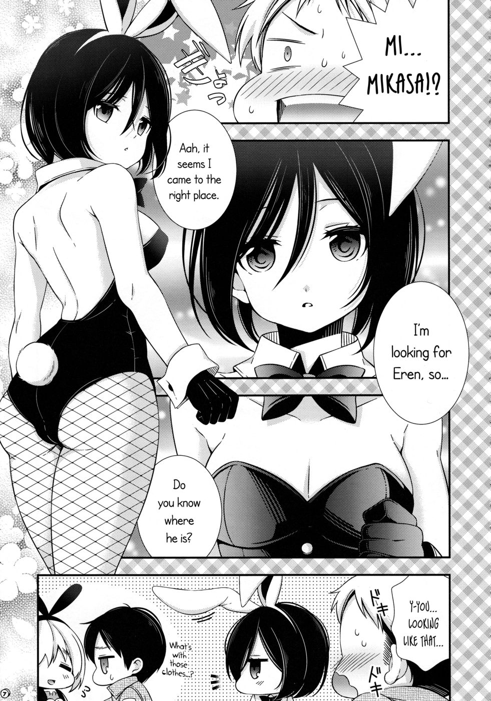 Hentai Manga Comic-Bunny Girl no Mikasa to Eroi koto suru Hon-Read-7